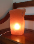 LAMPE SELENITE ROUGE 7